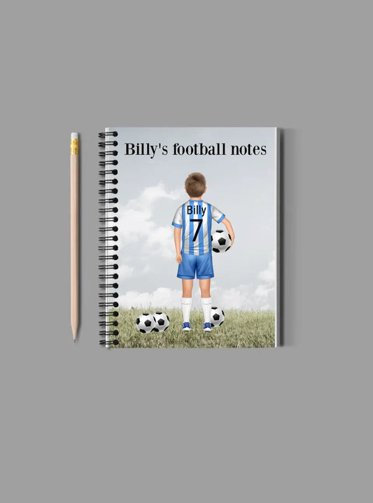 Football Character Notebook